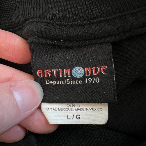 Vintage Oversized Band Tee Heavy Death Metal T-Shirt Merch Graphic Goth Punk - Picture 3 of 6